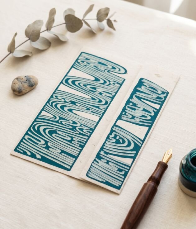 aqua woodgrain