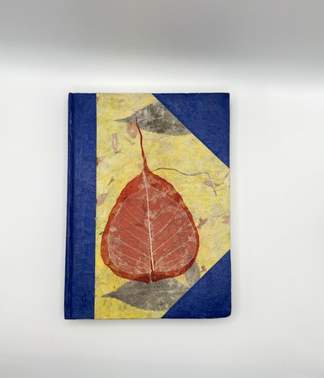 Blue Leaf Lokta Notebook