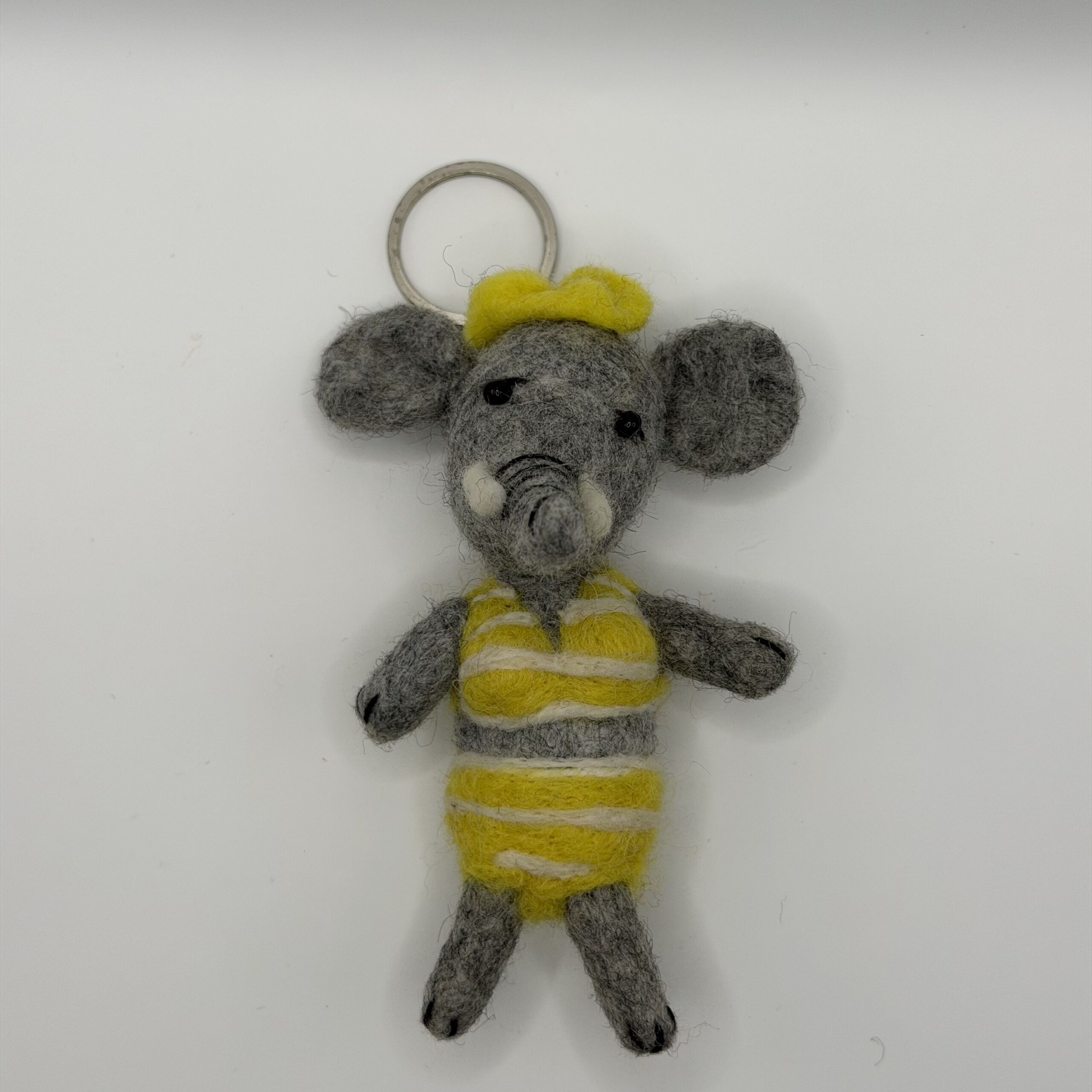 bumble-ellie-elephant-felt-keyring