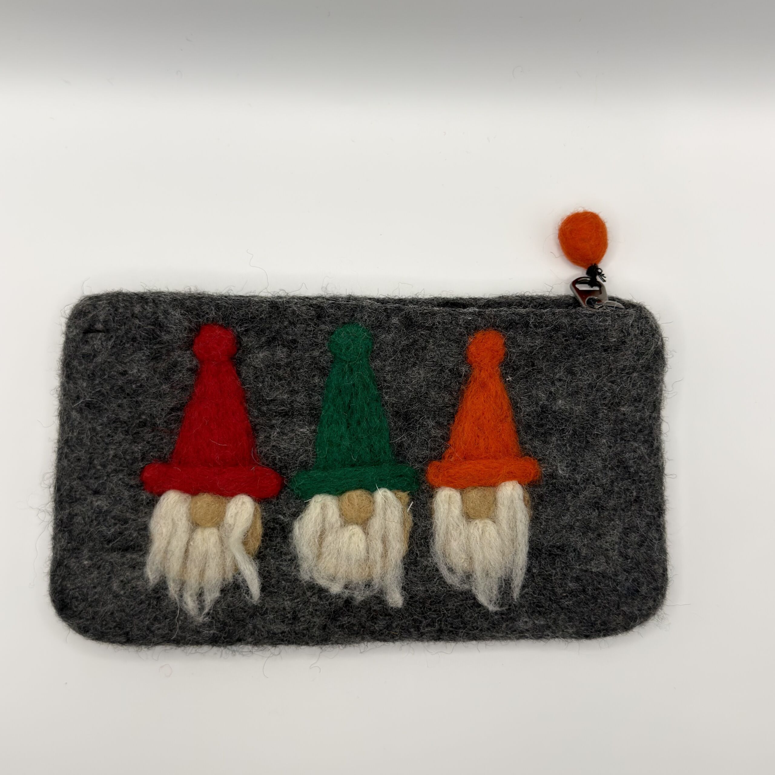 gnome-trio-felt-zipper-pouch