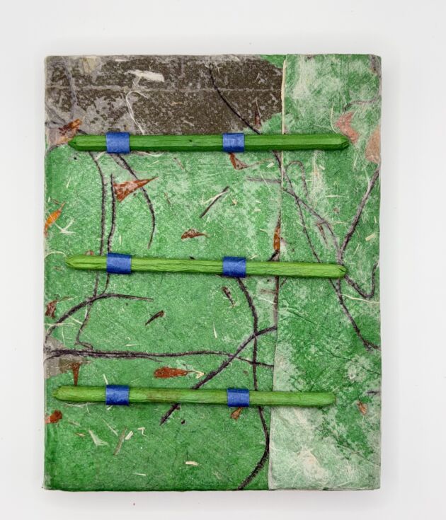 Green Meadow Lokta Cord Notebook