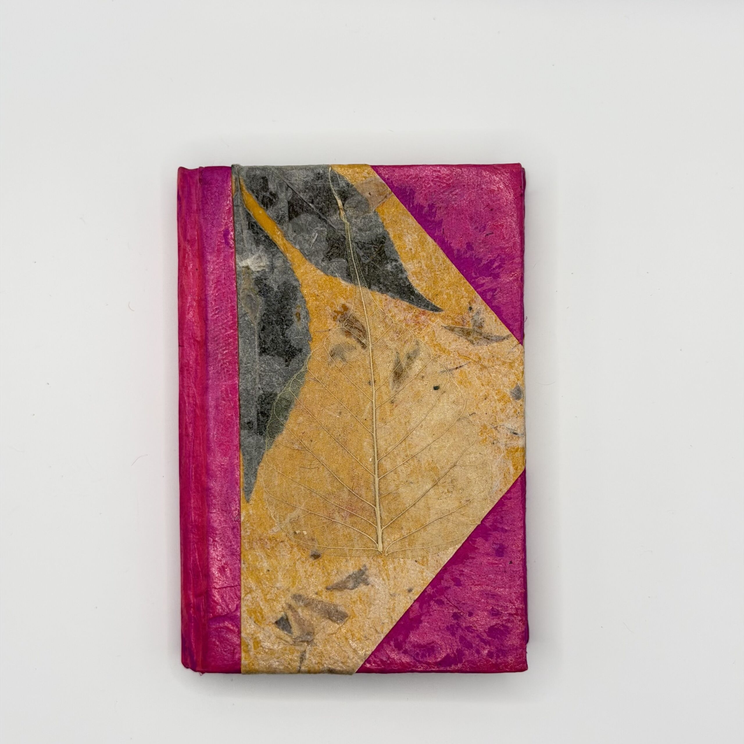 magenta-leaf-lokta-notebook