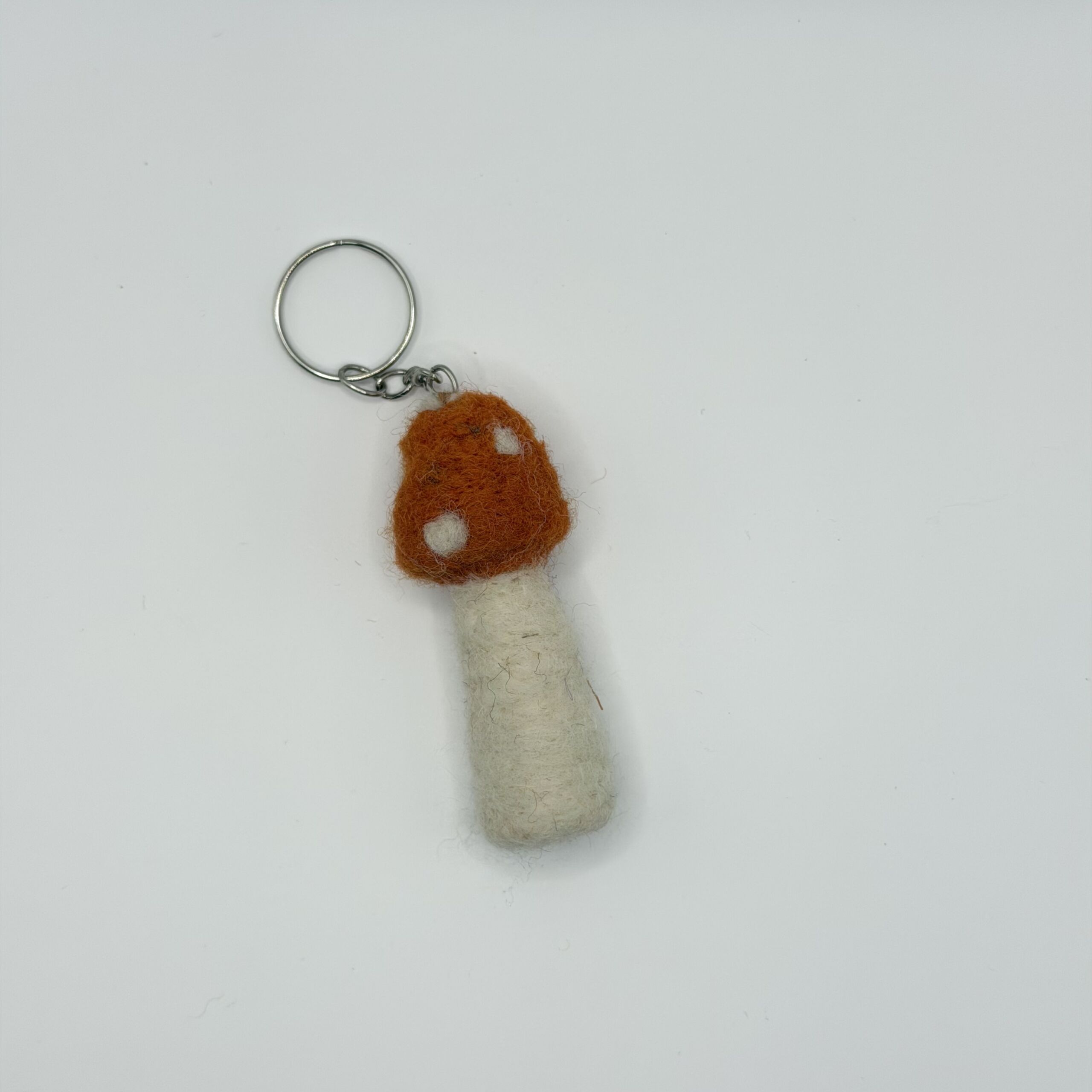 maple-cap-mushroom-felt-keyring