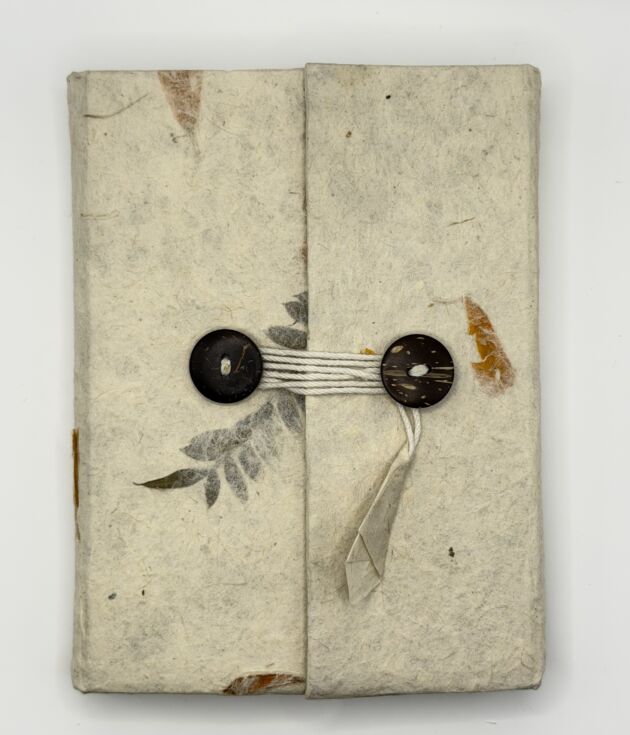 Natural Fiber Lokta Wrap Journal