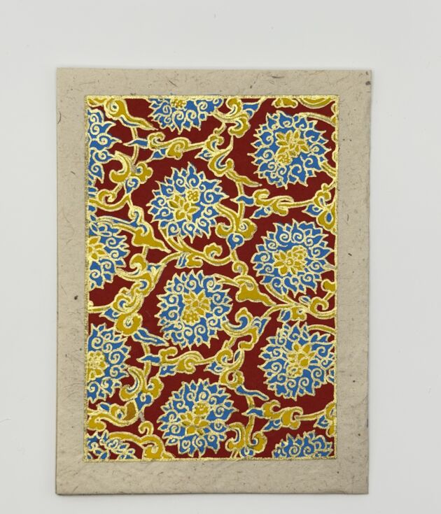 Mandala Greeting Cards - Red