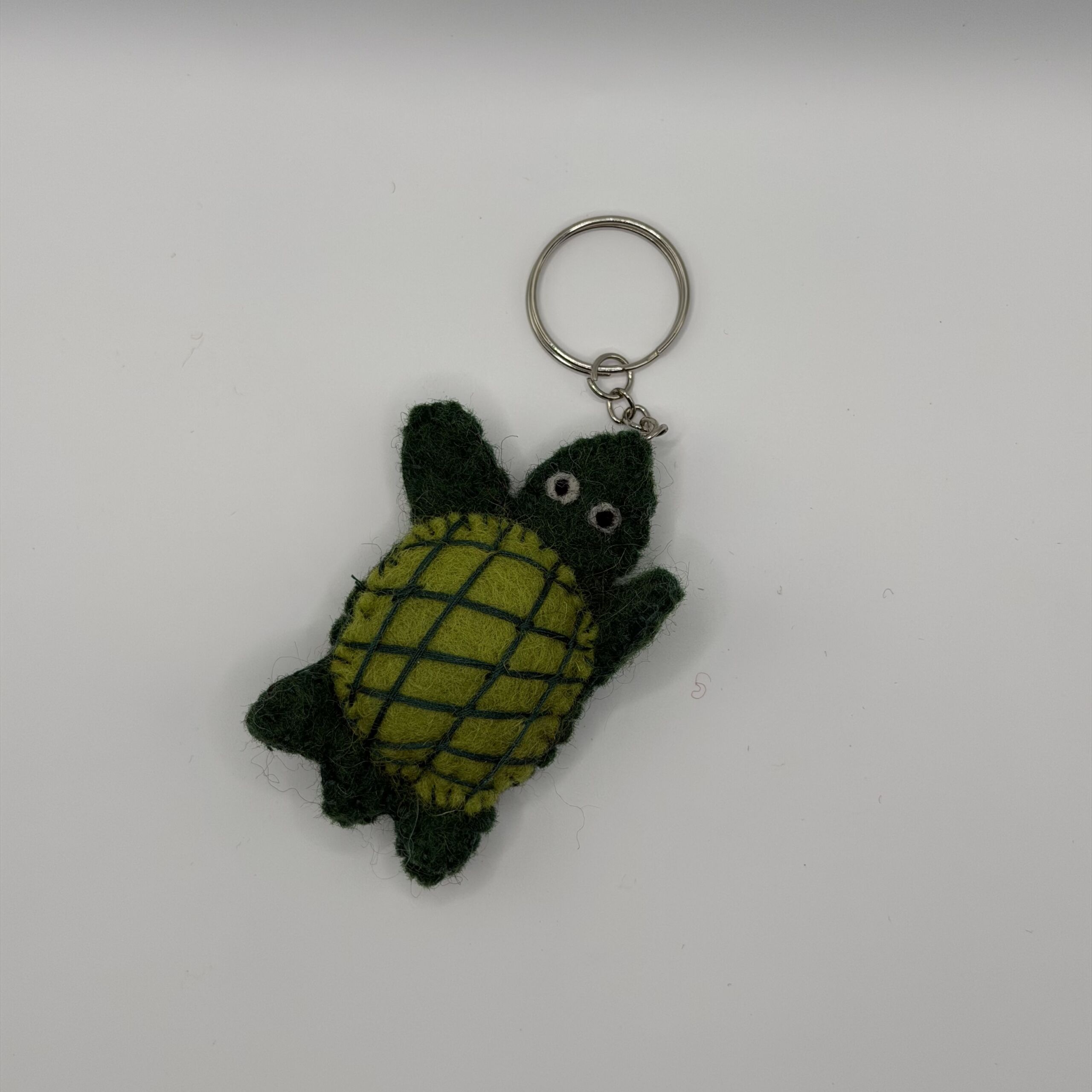 shelly-turtle-felt-keyring