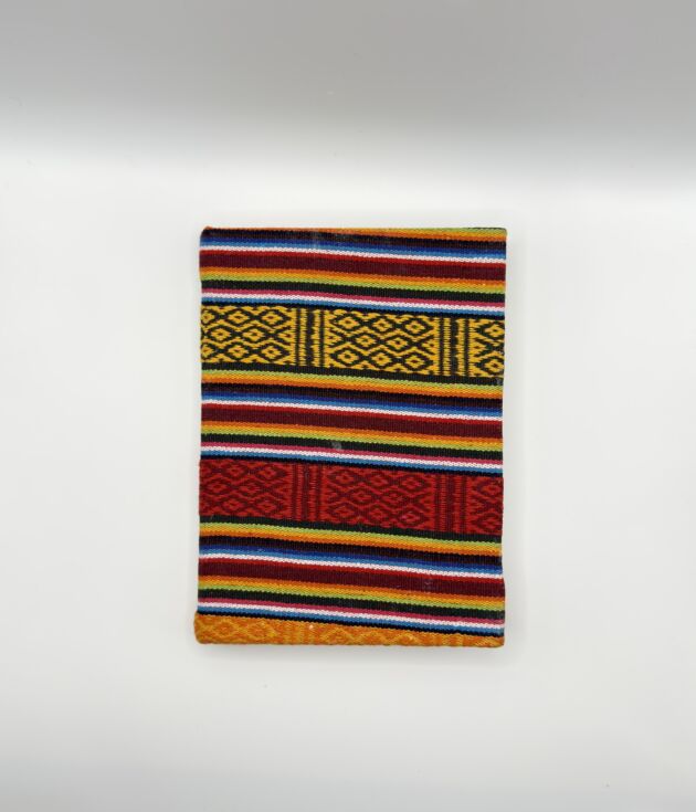 Striped Lokta Pocket Notebook